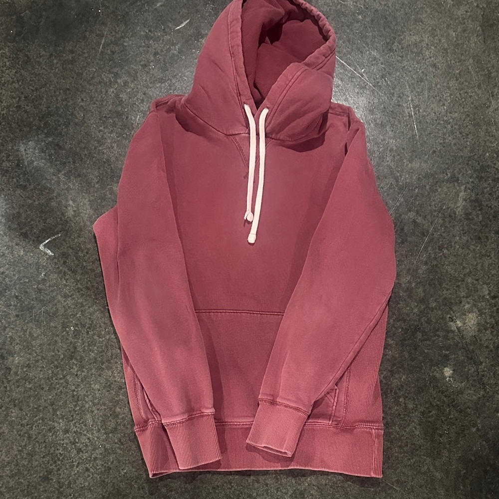 Maroon AE Hoodie with Drawstring
